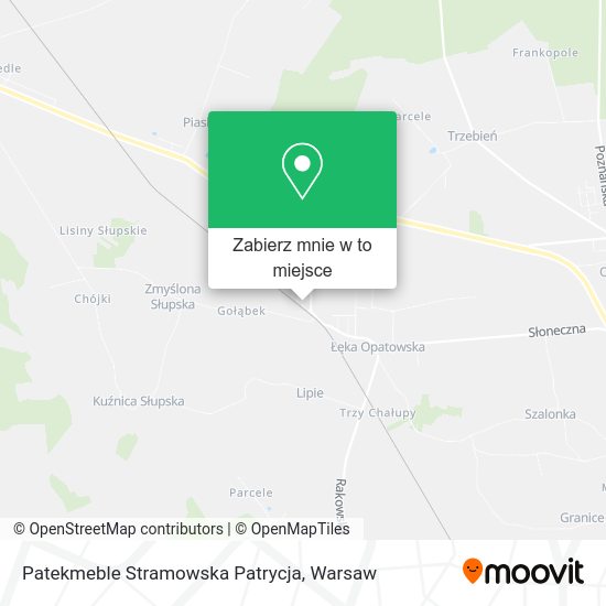 Mapa Patekmeble Stramowska Patrycja