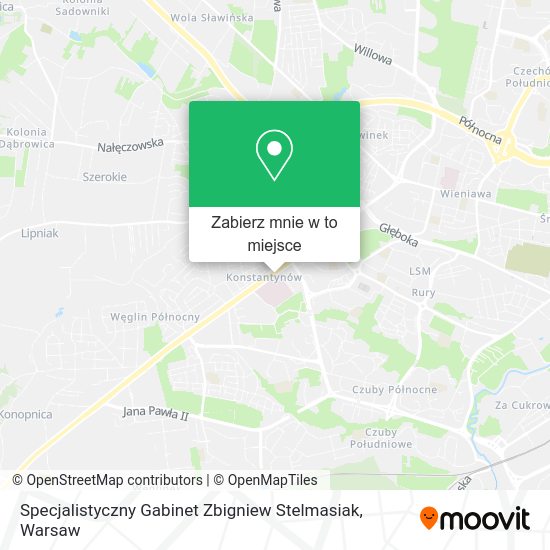 Mapa Specjalistyczny Gabinet Zbigniew Stelmasiak