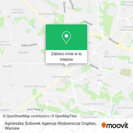 Mapa Agnieszka Ściborek Agencja Wydawnicza Cogiteo