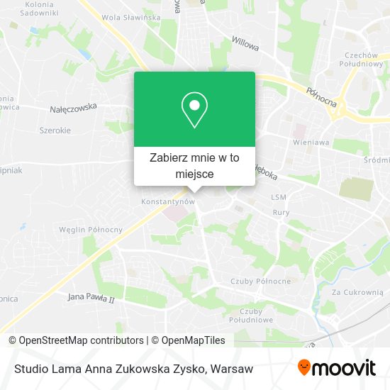 Mapa Studio Lama Anna Zukowska Zysko