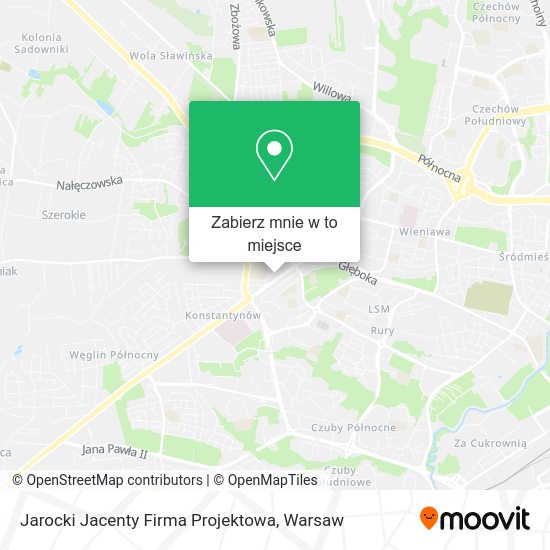 Mapa Jarocki Jacenty Firma Projektowa