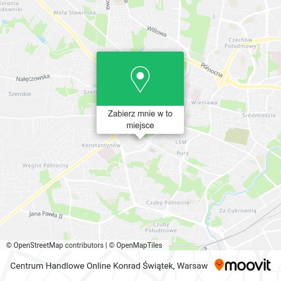 Mapa Centrum Handlowe Online Konrad Świątek