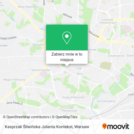 Mapa Kasprzak Śliwińska Jolanta Kontekst