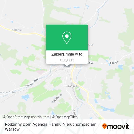 Mapa Rodzinny Dom Agencja Handlu Nieruchomosciami