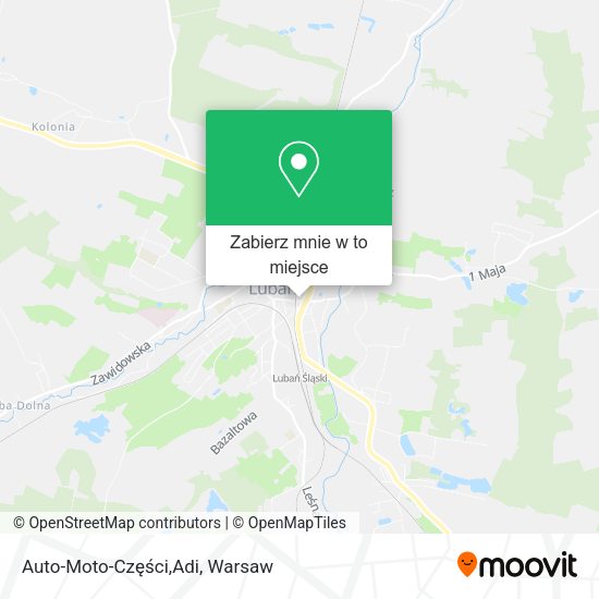 Mapa Auto-Moto-Części,Adi