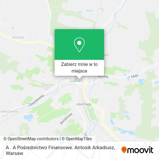 Mapa A . A Pośrednictwo Finansowe. Antosik Arkadiusz