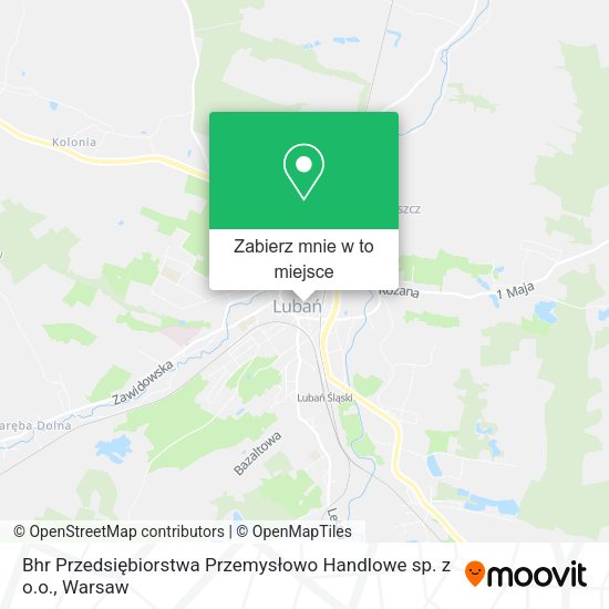 Mapa Bhr Przedsiębiorstwa Przemysłowo Handlowe sp. z o.o.