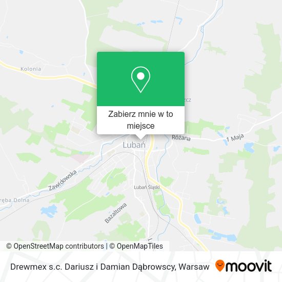 Mapa Drewmex s.c. Dariusz i Damian Dąbrowscy