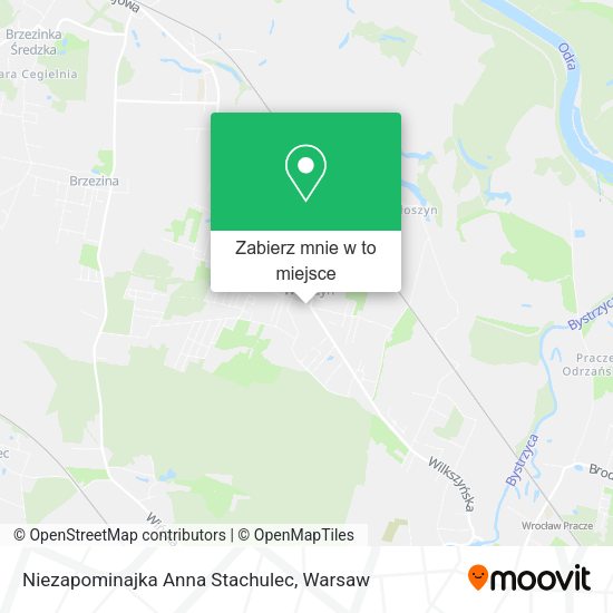 Mapa Niezapominajka Anna Stachulec