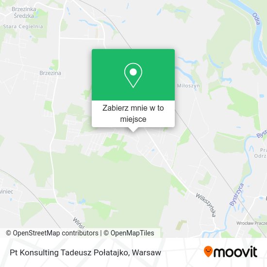 Mapa Pt Konsulting Tadeusz Połatajko