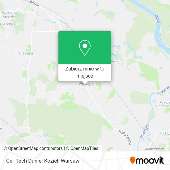 Mapa Cer-Tech Daniel Kozieł