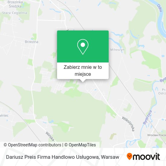 Mapa Dariusz Preis Firma Handlowo Usługowa