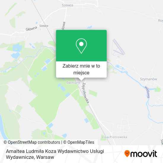 Mapa Amaltea Ludmiła Koza Wydawnictwo Usługi Wydawnicze