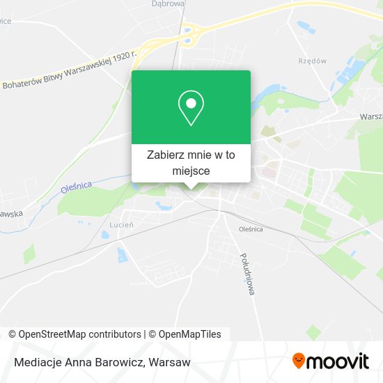 Mapa Mediacje Anna Barowicz