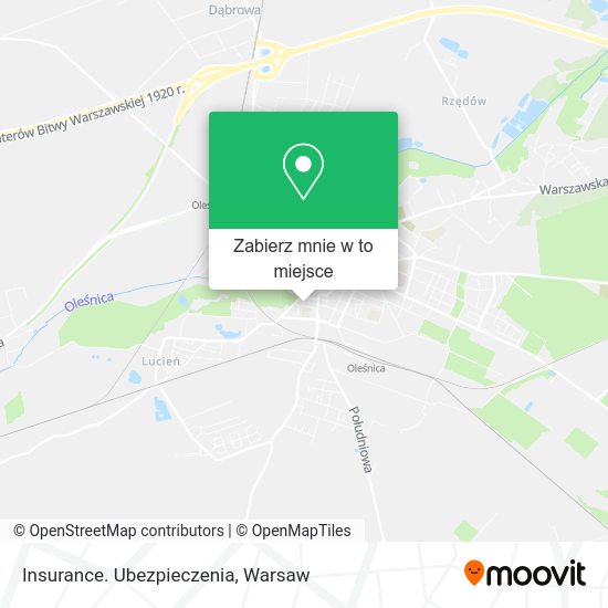 Mapa Insurance. Ubezpieczenia