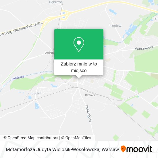 Mapa Metamorfoza Judyta Wielosik-Wesołowska