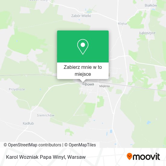 Mapa Karol Wozniak Papa Winyl