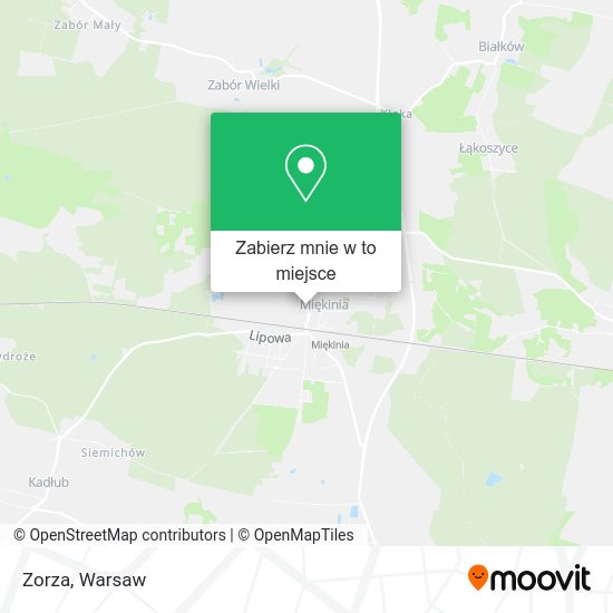 Mapa Zorza