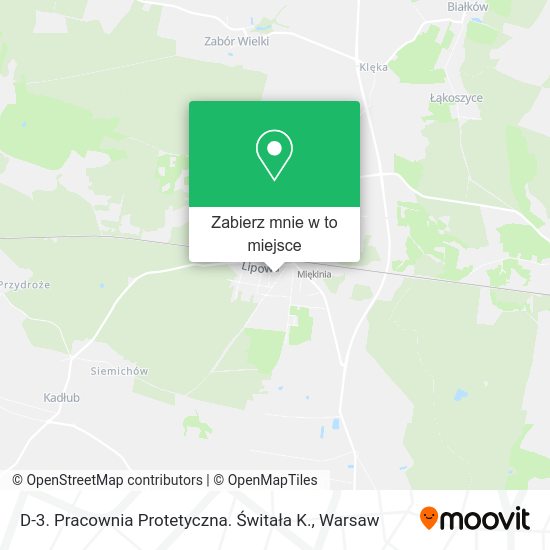 Mapa D-3. Pracownia Protetyczna. Świtała K.