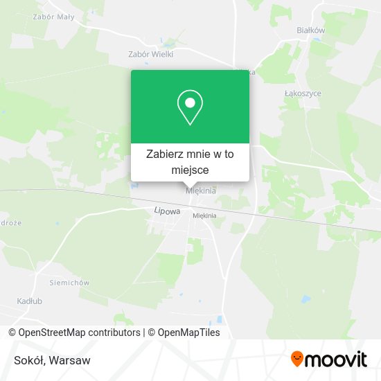 Mapa Sokół