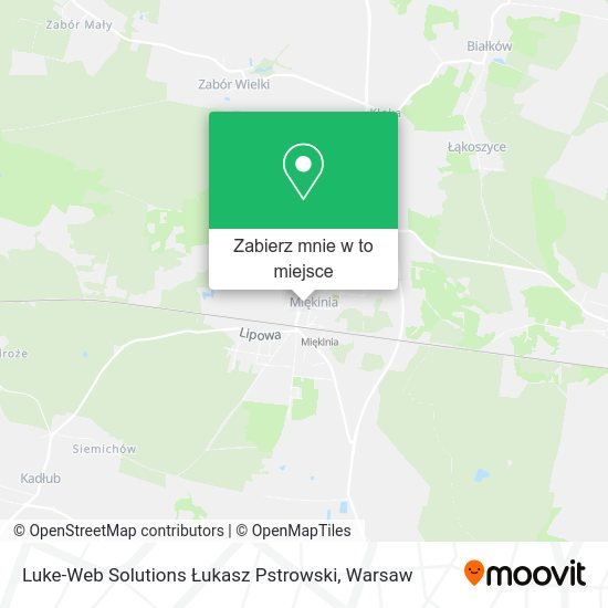 Mapa Luke-Web Solutions Łukasz Pstrowski