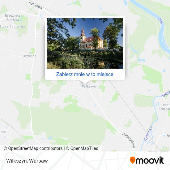 Mapa Wilkszyn