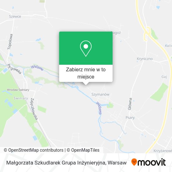 Mapa Małgorzata Szkudlarek Grupa Inżynieryjna