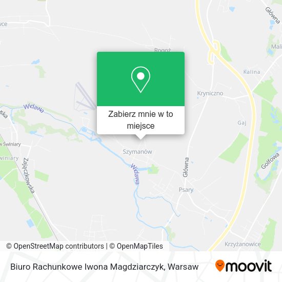 Mapa Biuro Rachunkowe Iwona Magdziarczyk