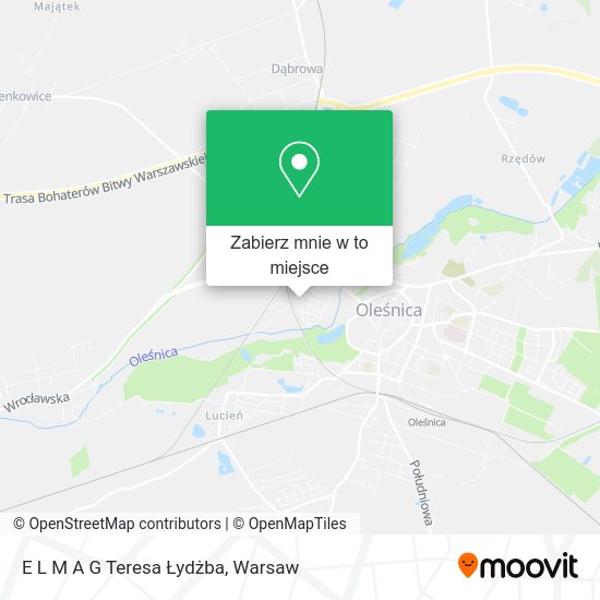 Mapa E L M A G Teresa Łydżba