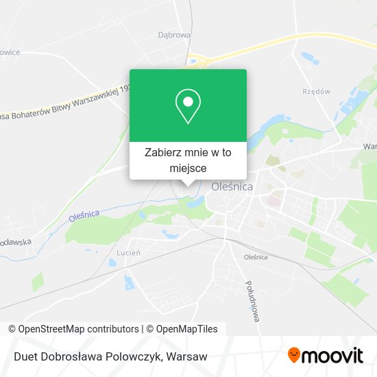 Mapa Duet Dobrosława Polowczyk