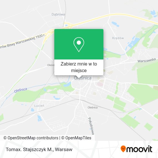 Mapa Tomax. Stajszczyk M.