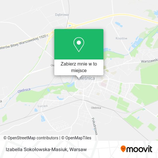 Mapa Izabella Sokołowska-Masiuk