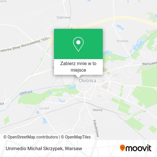 Mapa Unimedio Michał Skrzypek