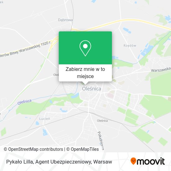 Mapa Pykało Lilla, Agent Ubezpieczeniowy