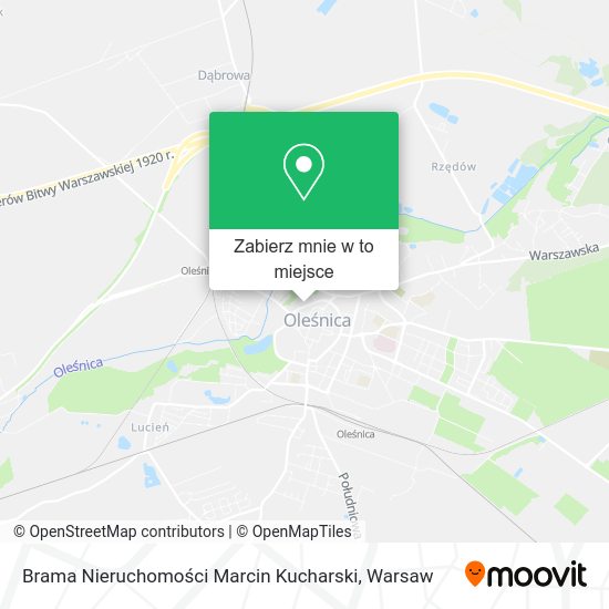 Mapa Brama Nieruchomości Marcin Kucharski