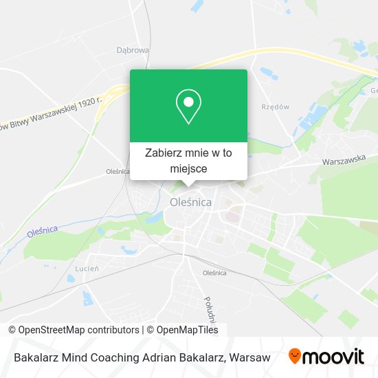 Mapa Bakalarz Mind Coaching Adrian Bakalarz