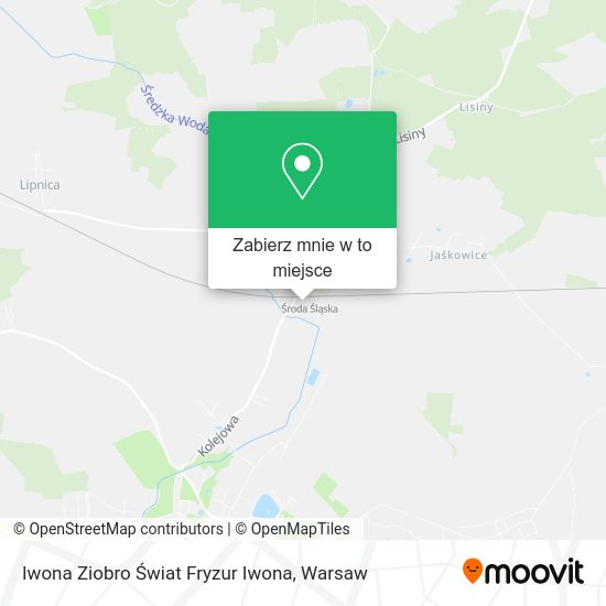 Mapa Iwona Ziobro Świat Fryzur Iwona