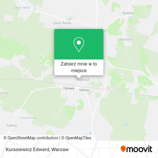 Mapa Kurasiewicz Edward