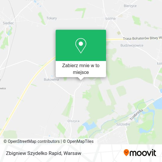 Mapa Zbigniew Szydełko Rapid