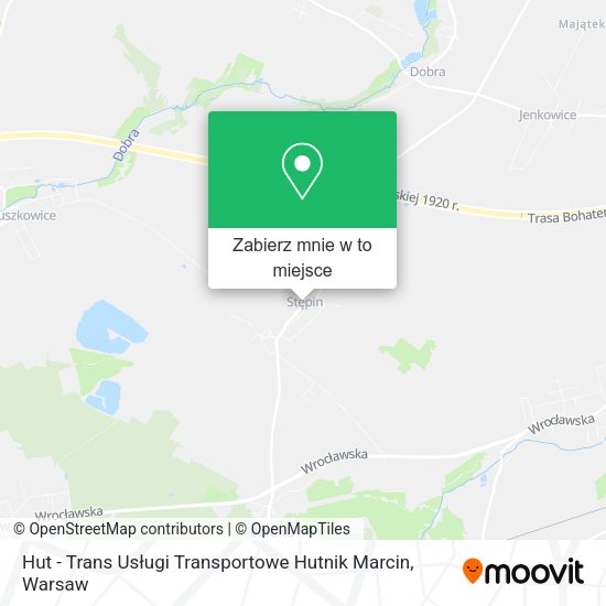 Mapa Hut - Trans Usługi Transportowe Hutnik Marcin