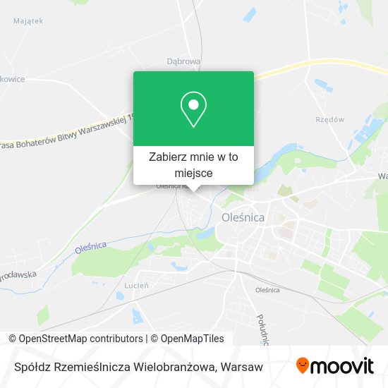 Mapa Spółdz Rzemieślnicza Wielobranżowa