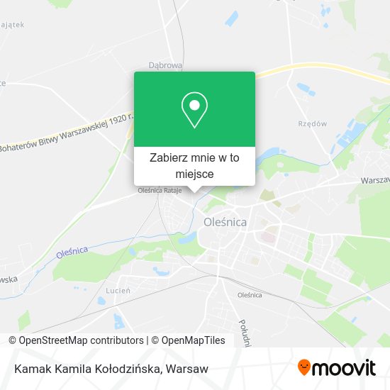 Mapa Kamak Kamila Kołodzińska