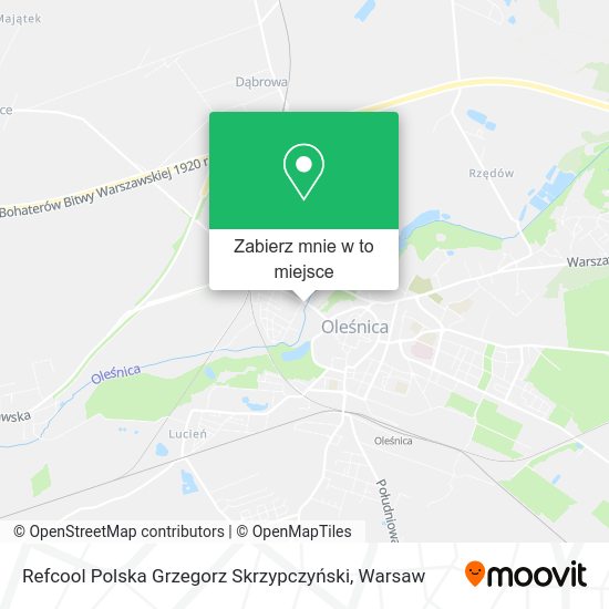 Mapa Refcool Polska Grzegorz Skrzypczyński