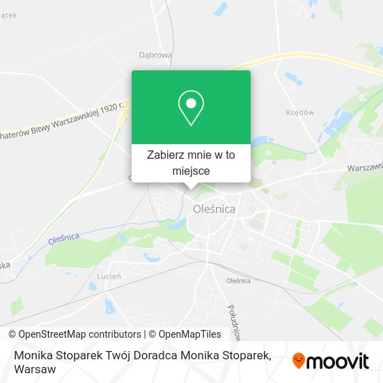 Mapa Monika Stoparek Twój Doradca Monika Stoparek