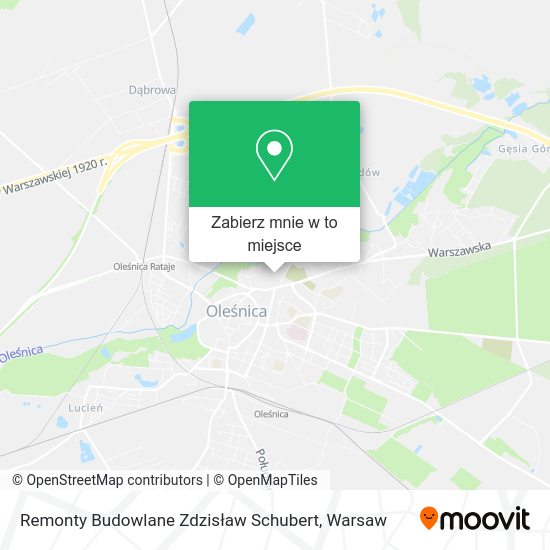 Mapa Remonty Budowlane Zdzisław Schubert