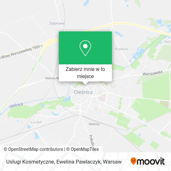 Mapa Usługi Kosmetyczne, Ewelina Pawlaczyk