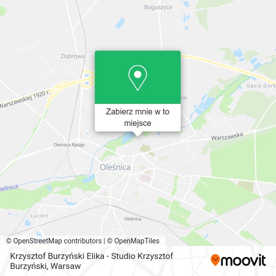 Mapa Krzysztof Burzyński Elika - Studio Krzysztof Burzyński