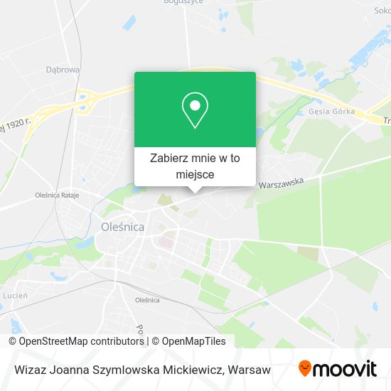 Mapa Wizaz Joanna Szymlowska Mickiewicz