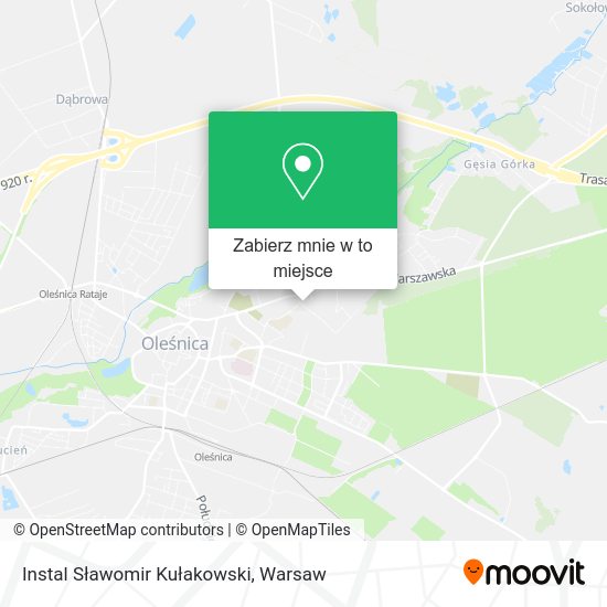 Mapa Instal Sławomir Kułakowski