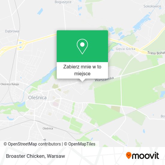 Mapa Broaster Chicken